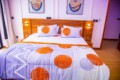 close shot of the beautiful bed