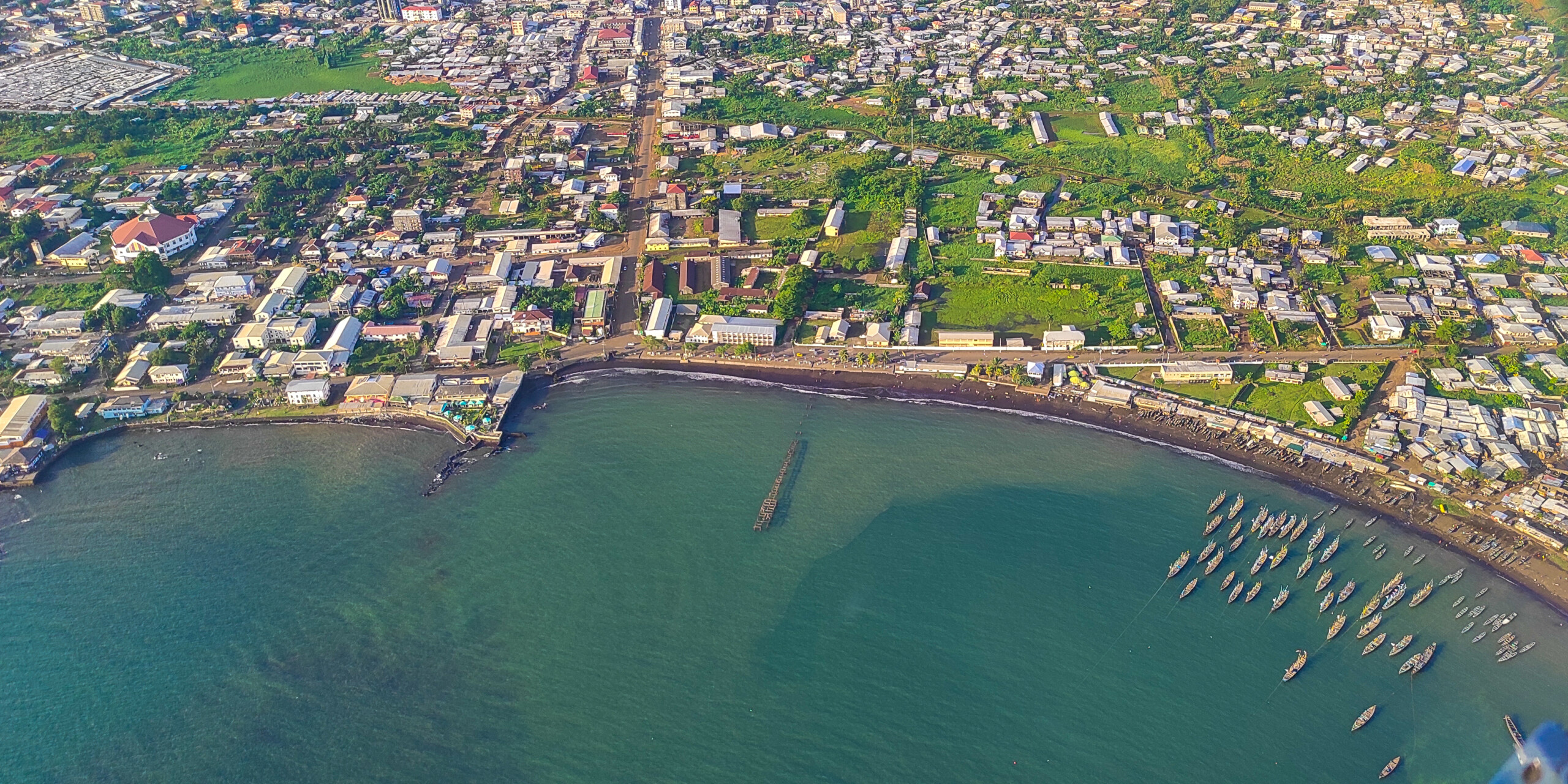 Limbe aerial view