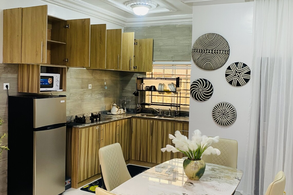 dining kitchen section