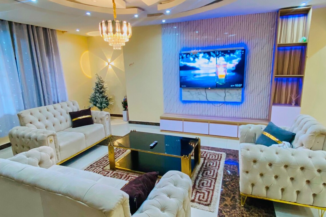 living room view